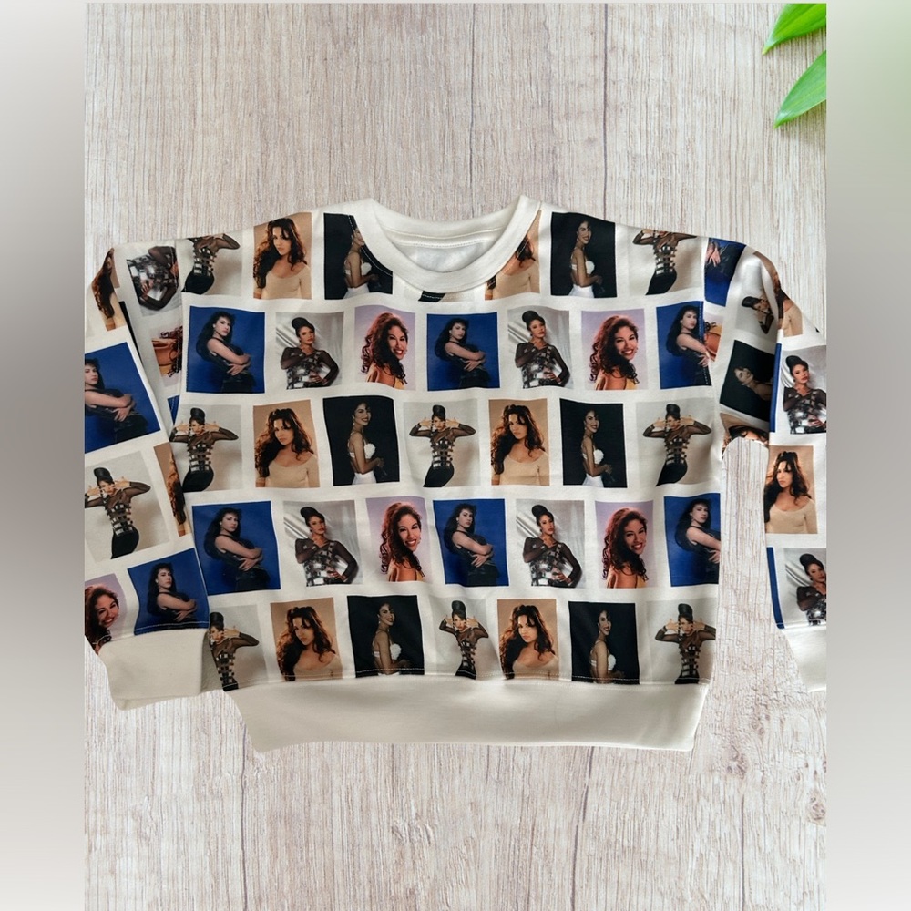Selena kids crewneck sweater